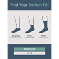 thumbnail image 4 of Hanes Men's 6 Pack Sport Cuts Ankle Socks, 4 of 4