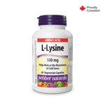 Webber Naturals® L-Lysine, 500 mg
