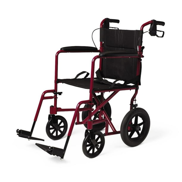 Medline Excel Deluxe Aluminum Transport Chair Walmart.ca