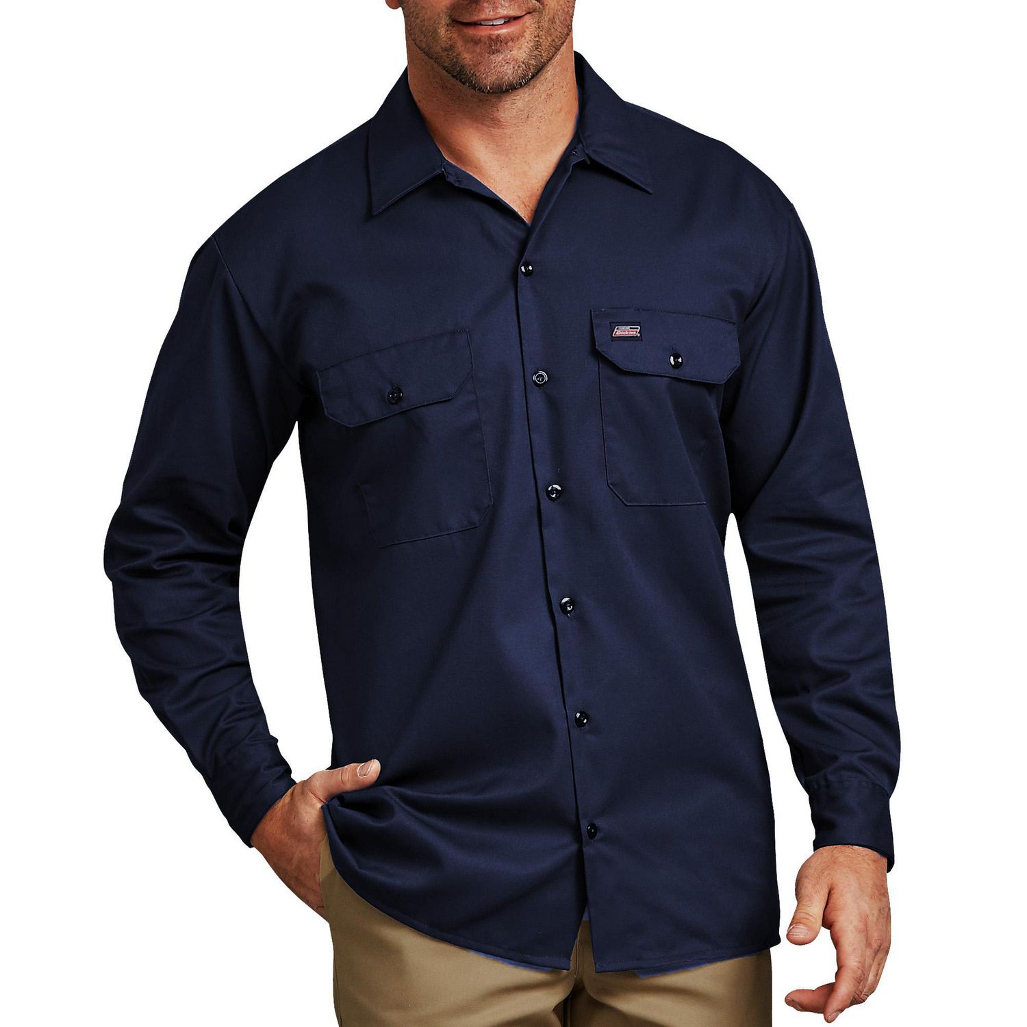 Chemise de travail Genuine Dickies boutonn e manches longues