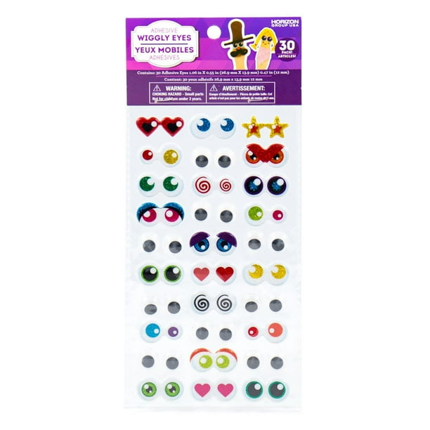 Adhesive Wiggly Eyes, 30 Pairs Walmart.ca