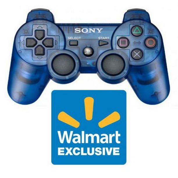 Commande DualShock 3 pour PS3 (bleu translucide)