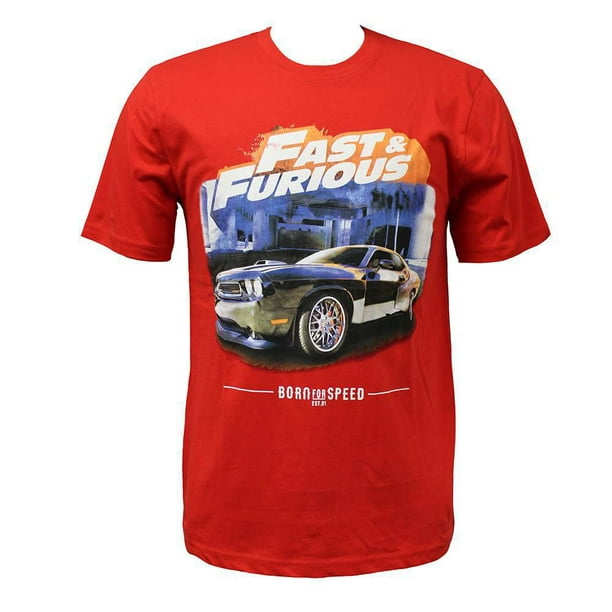 T-shirt imprimé Fast and Furious pour homme.