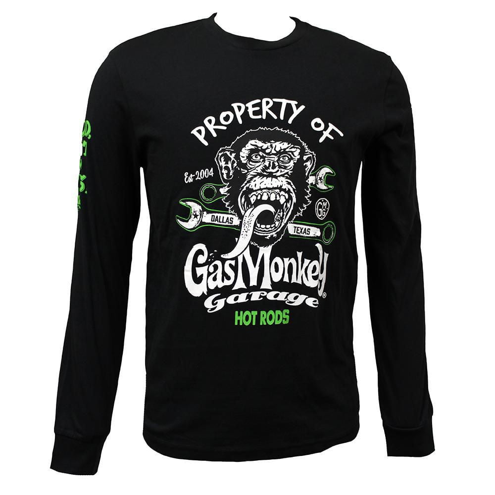 Men's long sleeve Gas Monkey Tee.