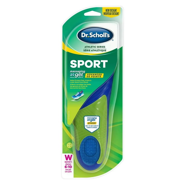 Dr.Scholl's® Sport Insoles with Massaging Gel® Women's Walmart.ca