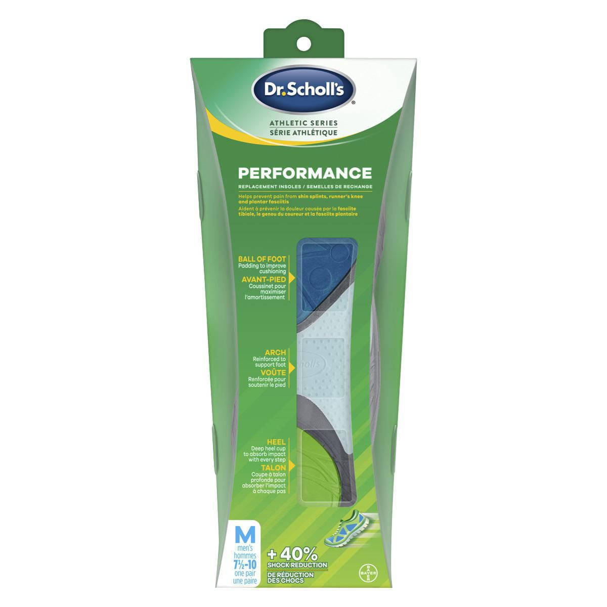 dr scholl's insoles for shin splints