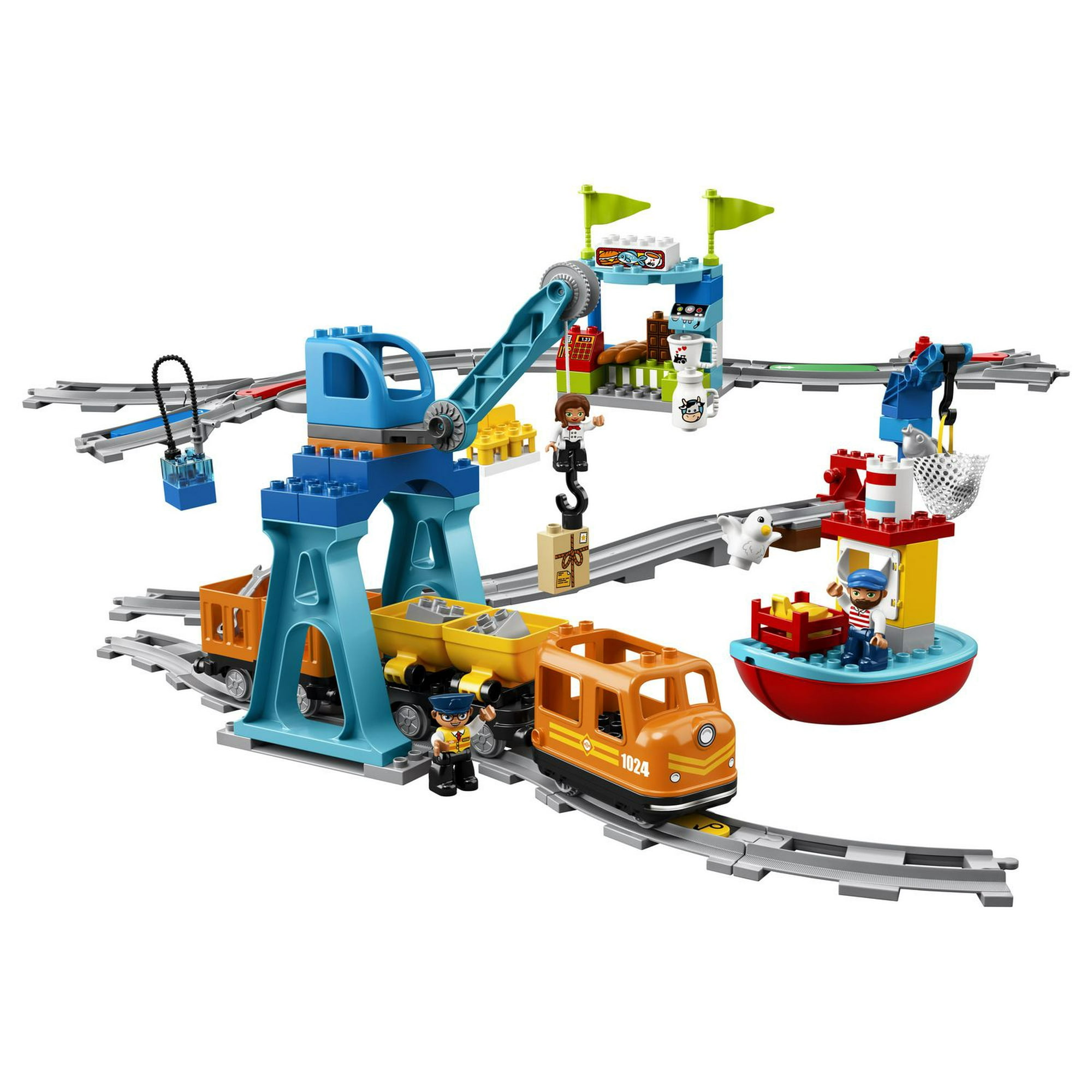 LEGO DUPLO 10875 – Cargo Train Playset – Brand New & Unopened £119.95 -  PicClick UK