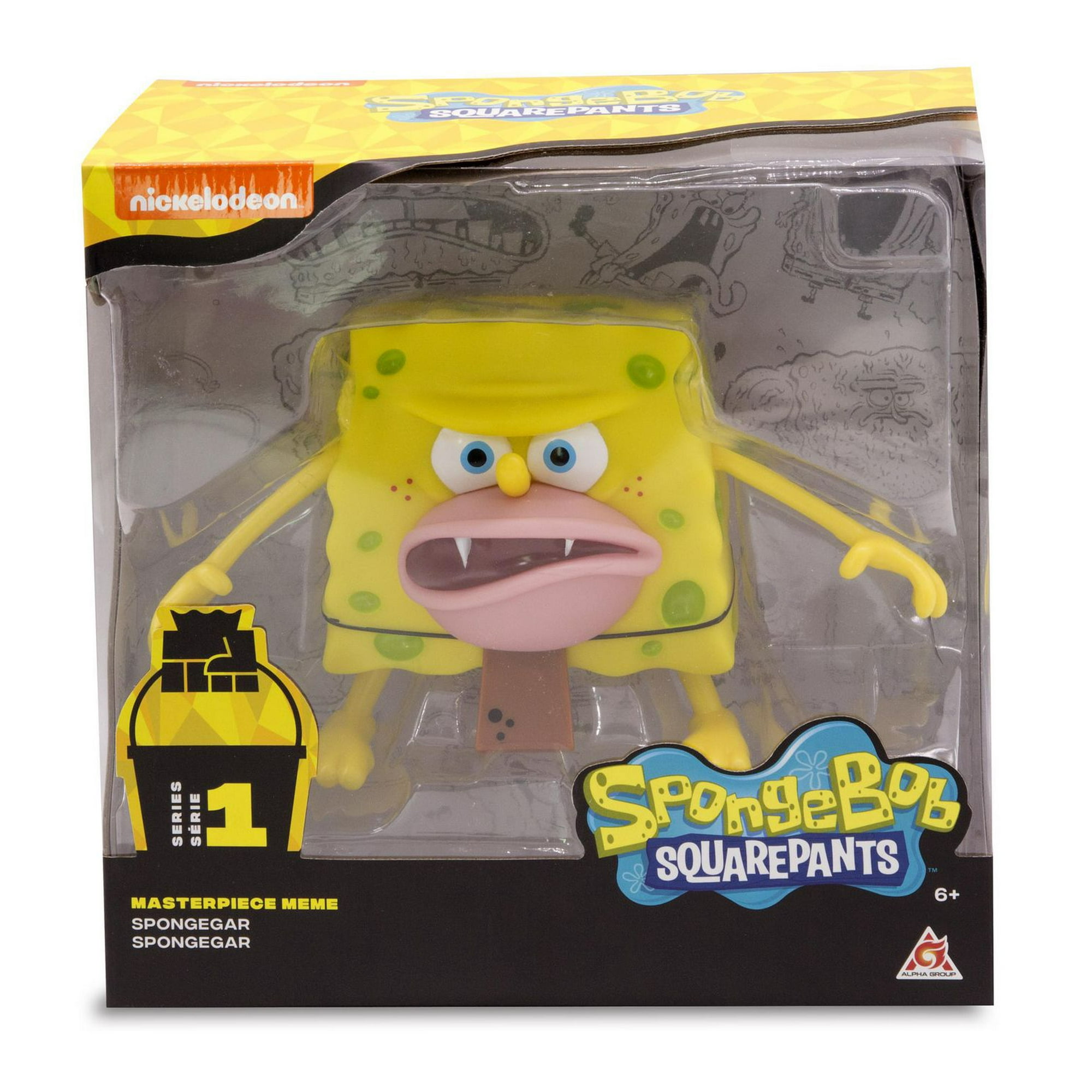 SpongeGar Meme - Spongebob Meme - Caveman Spongebob Leggings for
