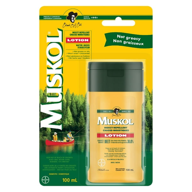 Lotion chasse-moustiques Muskol 100 ml