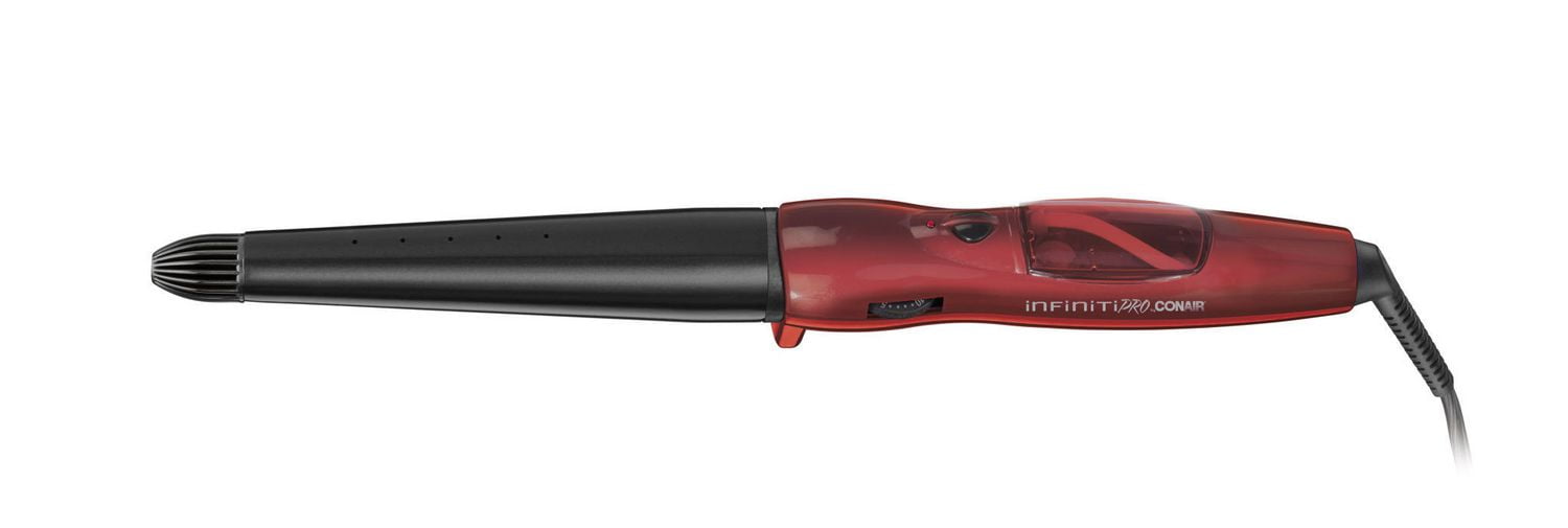 conair red curling wand