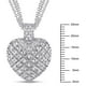 Miabella Collier avec diamant 1 ct en argent, 17 pouces en longueur – image 2 sur 5