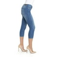 thumbnail image 2 of Jordache Women's High Rise Pull on Capri, 2 of 2