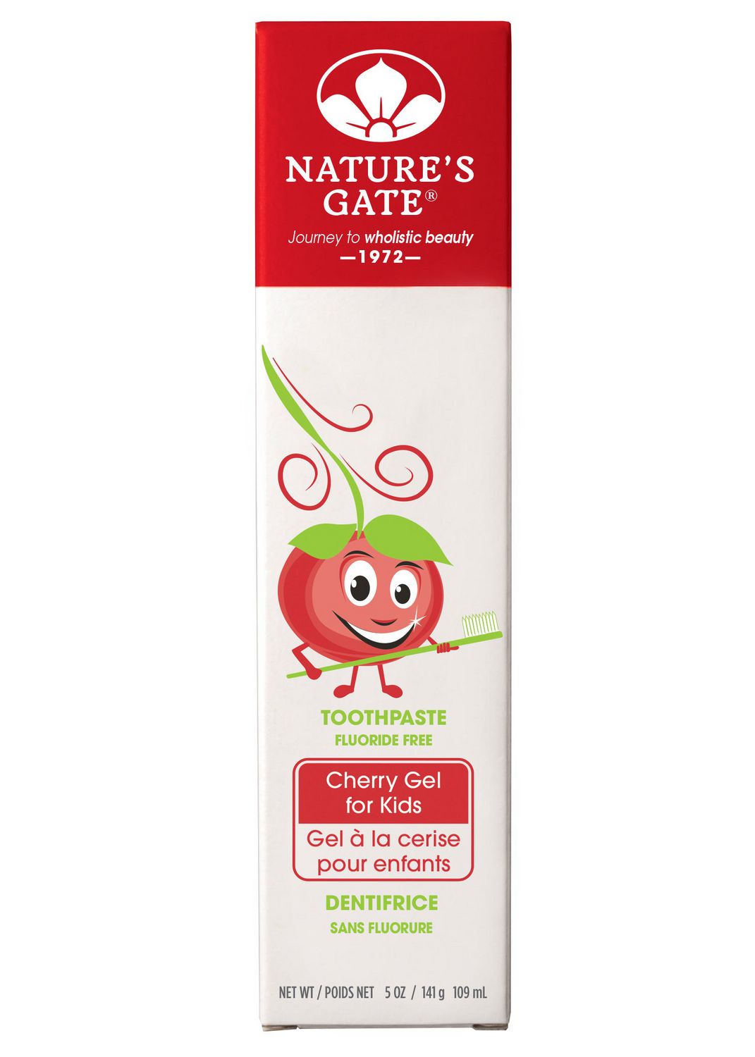 cherry flavored toothpaste