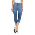 thumbnail image 3 of Jordache Women's High Rise Pull on Capri, 3 of 3