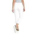 thumbnail image 3 of Jordache Women's High Rise Pull on Capri, 3 of 3