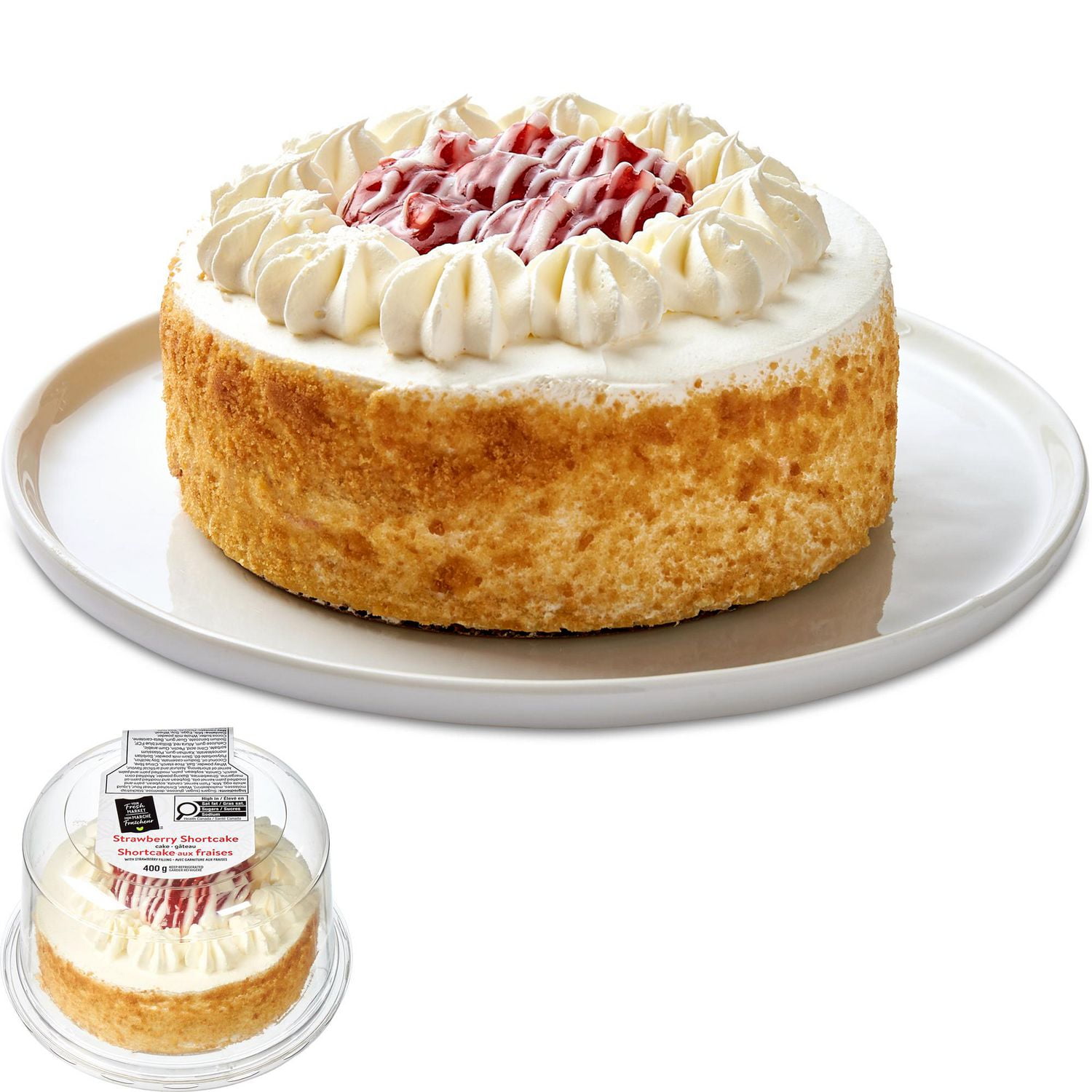 Strawberry shortcake ice 2025 cream cake walmart