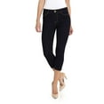 thumbnail image 1 of Jordache Women's High Rise Pull on Capri, 1 of 3