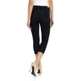 thumbnail image 3 of Jordache Women's High Rise Pull on Capri, 3 of 3