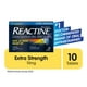 Reactine Extra fort, comprimés antiallergiques/antihistaminiques, chlorhydrate de cétirizine à 10 mg,  soulagement 24 h 10 comprimés – image 1 sur 9