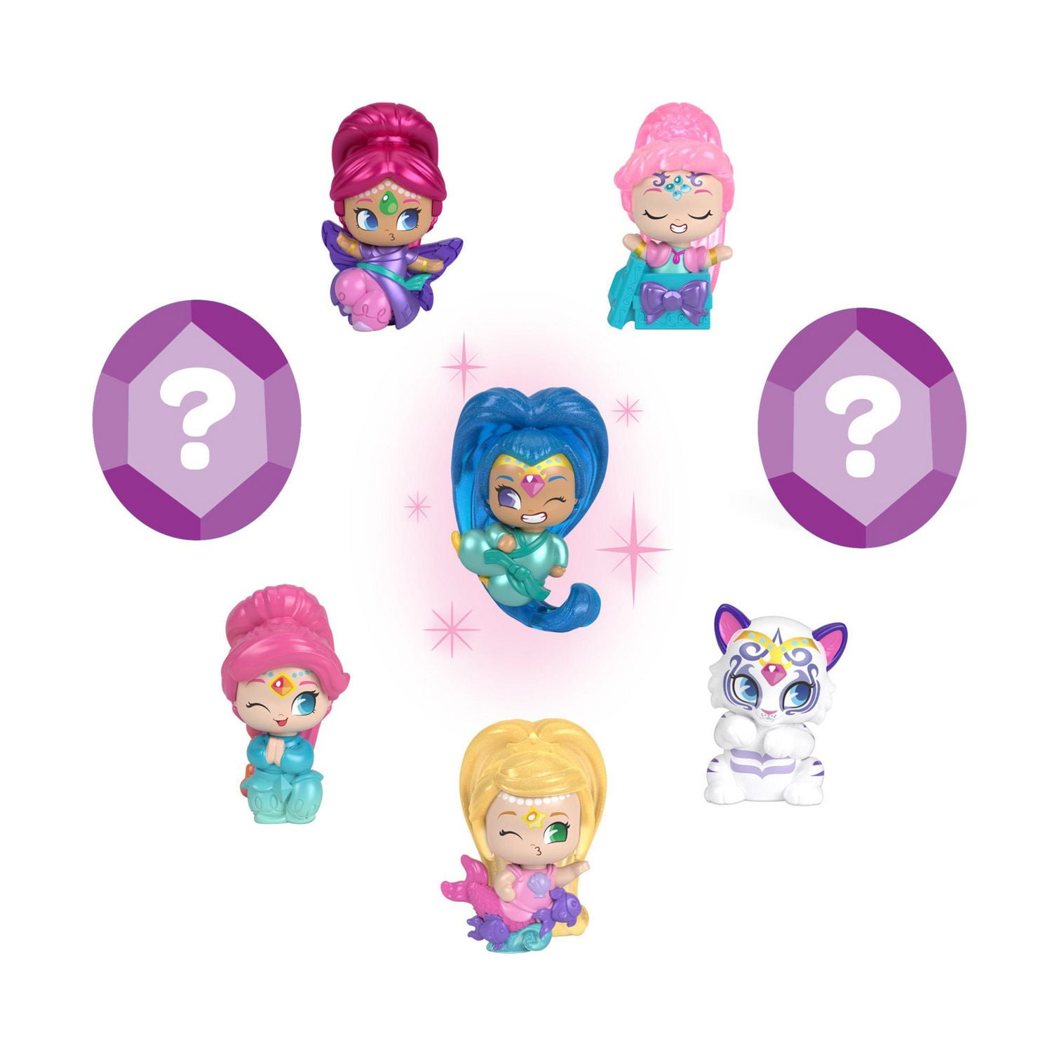 shimmer and shine triple doll set