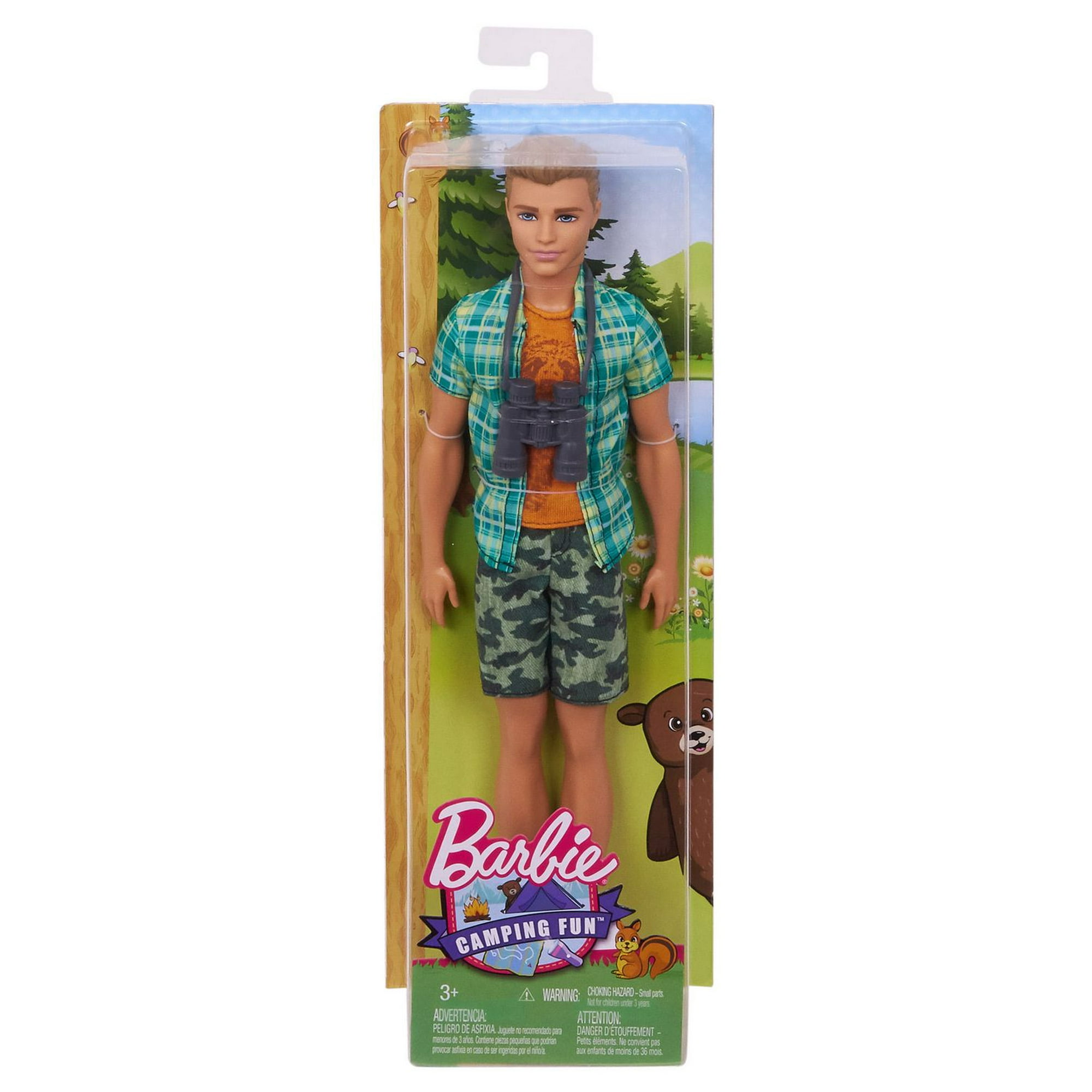 Barbie Ken Camping Fun Doll 