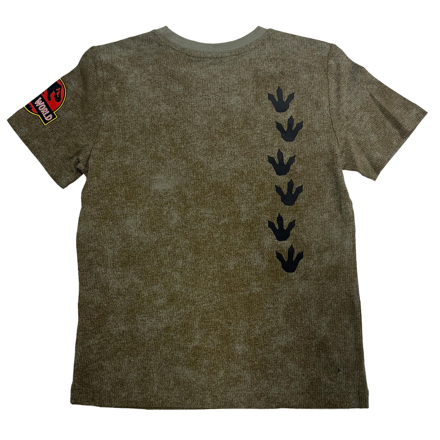 Jurassic World Garçon Trex Isla Profile Crew à manches courtes