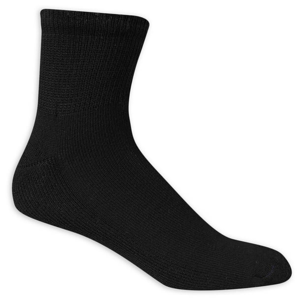 Dr.Scholl's Men's Diabetes & Circulatory Ankle Socks, Pack of 4, Sizes: 7-12  