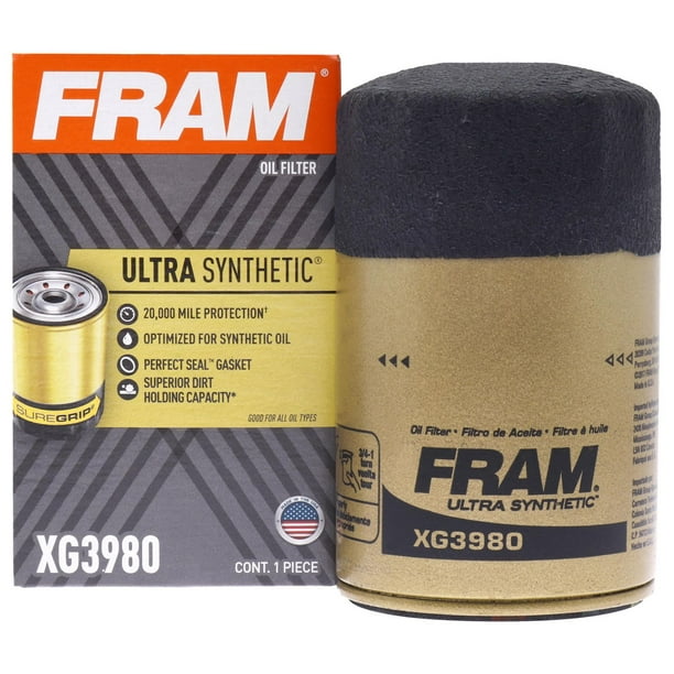 Filtre à huile ultra synthétique FRAM, XG3980