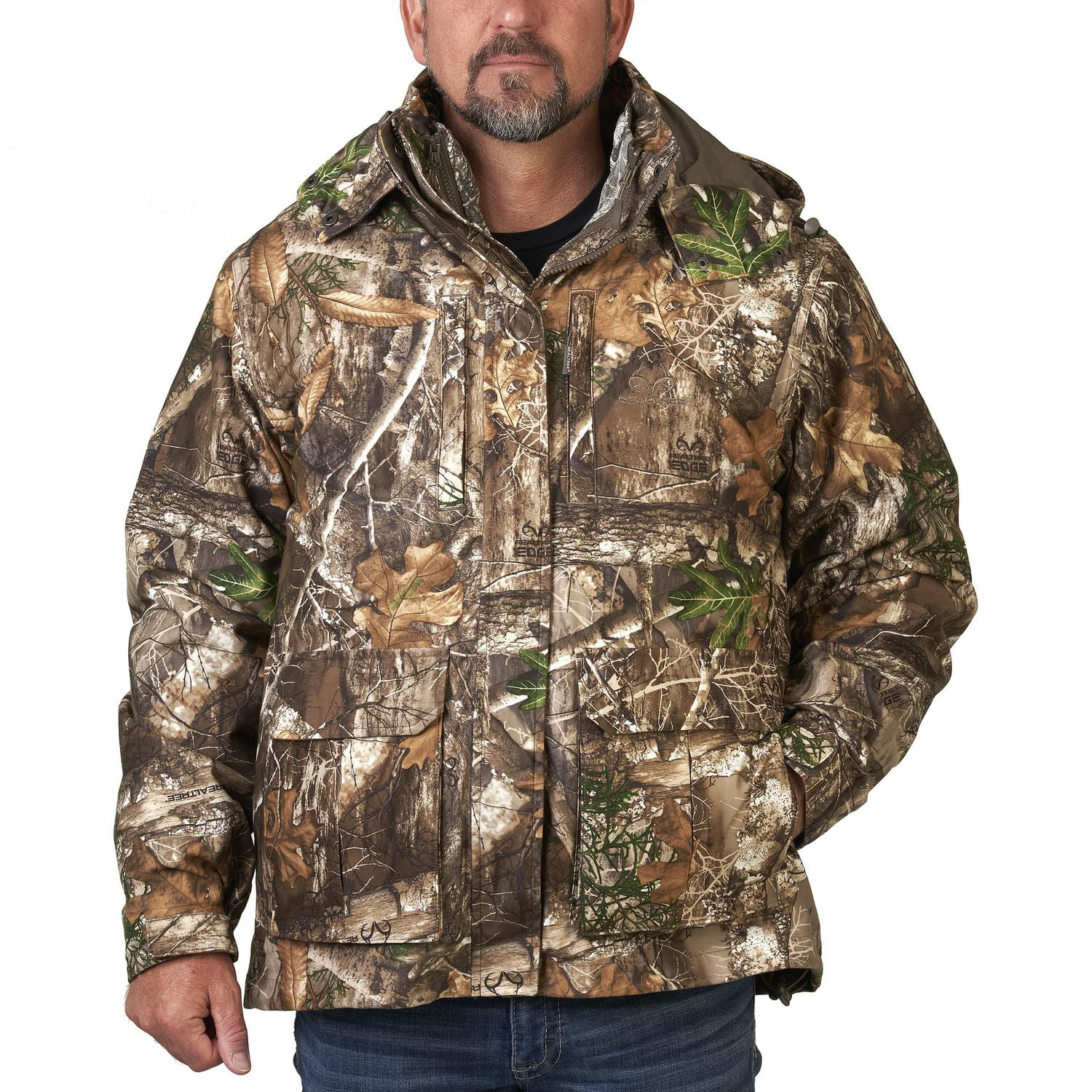 Realtree Edge Men s 4 in 1 System Parka Walmart