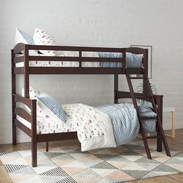 DHP Brady Twin over Full Wood Bunk Bed Frame Walmart.ca