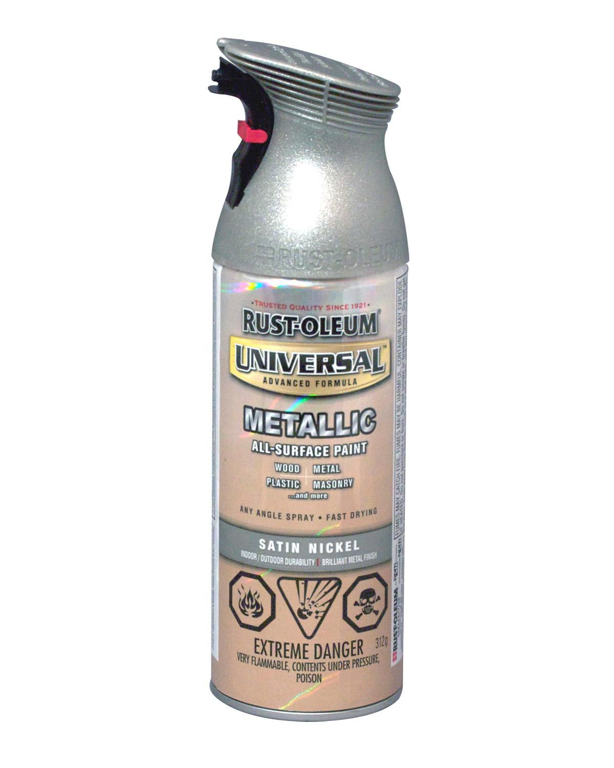 Rust-Oleum Universal Metallic Spray Paint in Antique Brass, 312 G