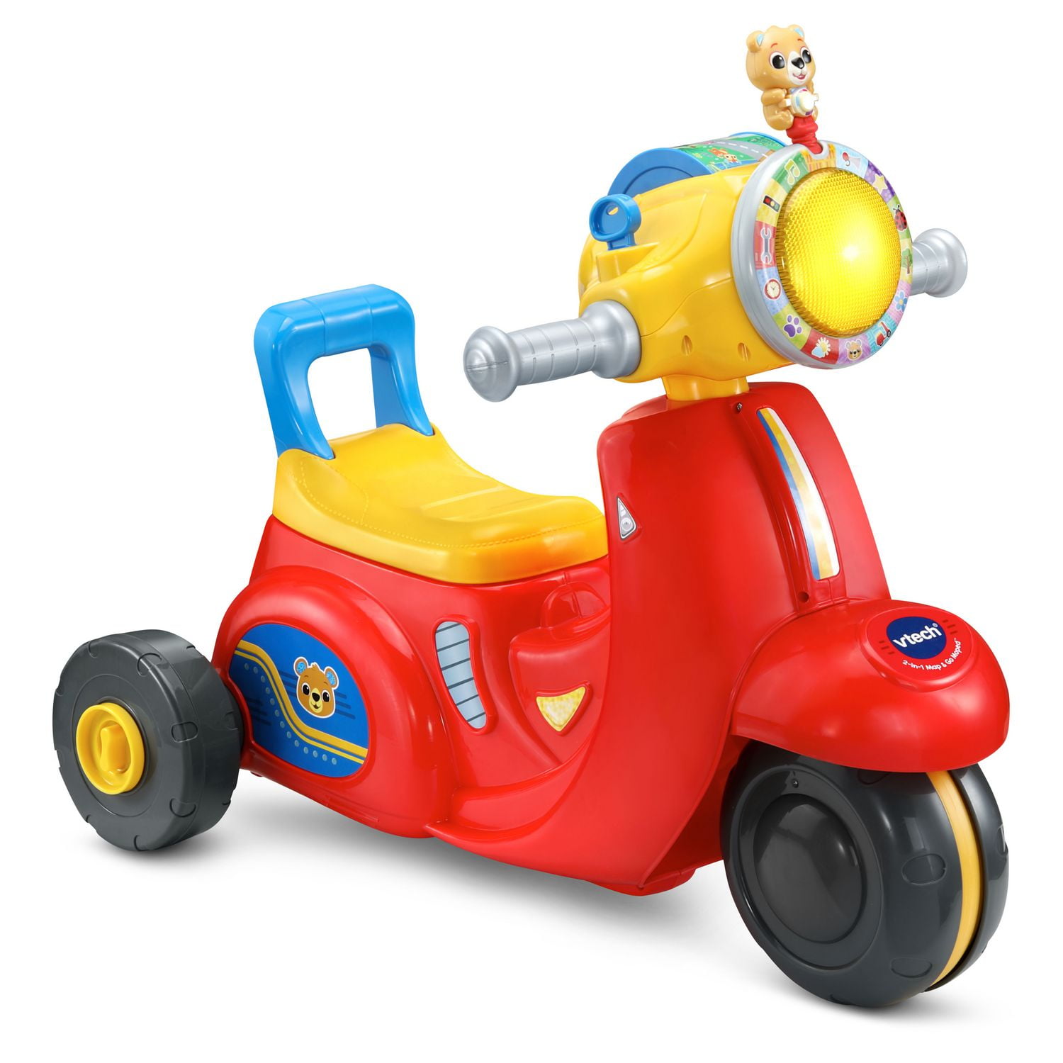 VTech 2 in 1 Map Go Scooter English Version 12 36 Months Walmart