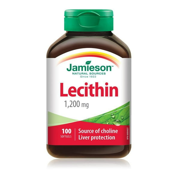 Jamieson Gélules de Lécithine 1 200 mg