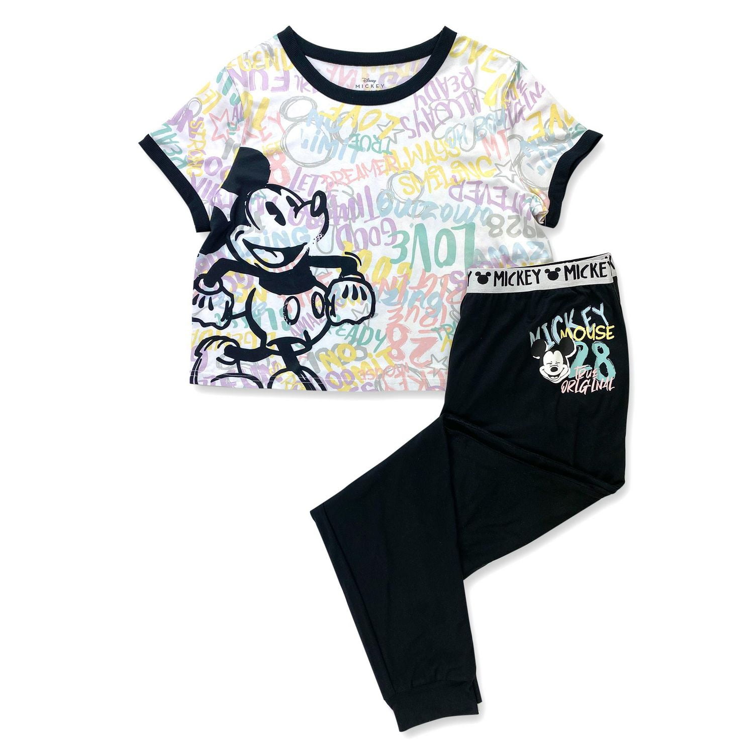 Mickey mouse ladies pyjamas sale