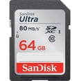 thumbnail image 1 of SanDisk 64GB Ultra SD Card, 1 of 1