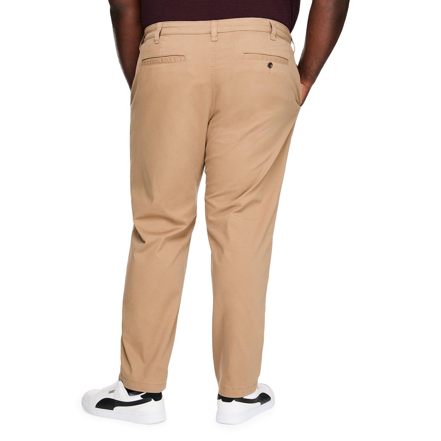 Pantalon en coutil coupe droite George Plus pour hommes
