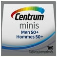 thumbnail image 2 of Centrum Men 50+ Multivitamin and Multimineral Supplement, Mini Tablets, 160 Count, 2 of 6