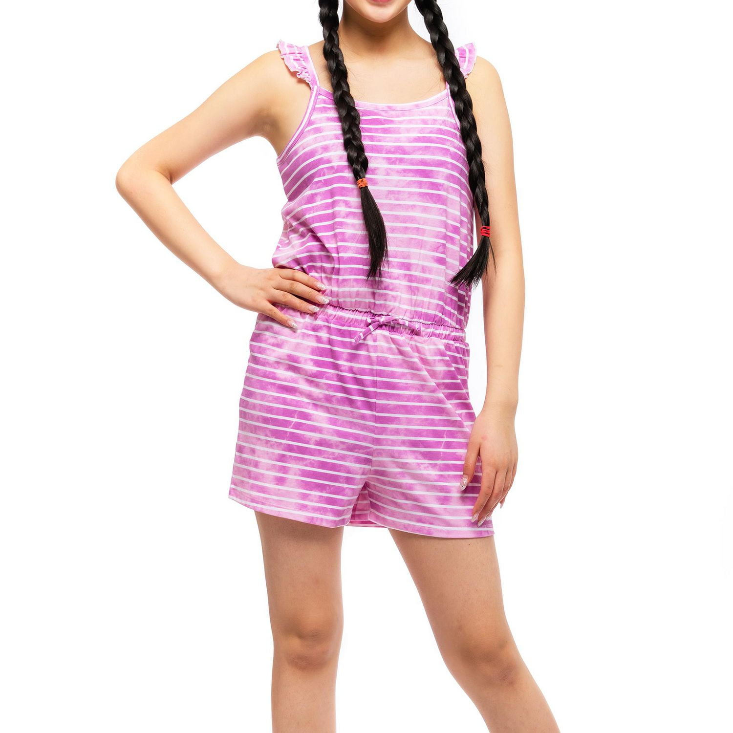 Ensemble de rayures Justice pour filles