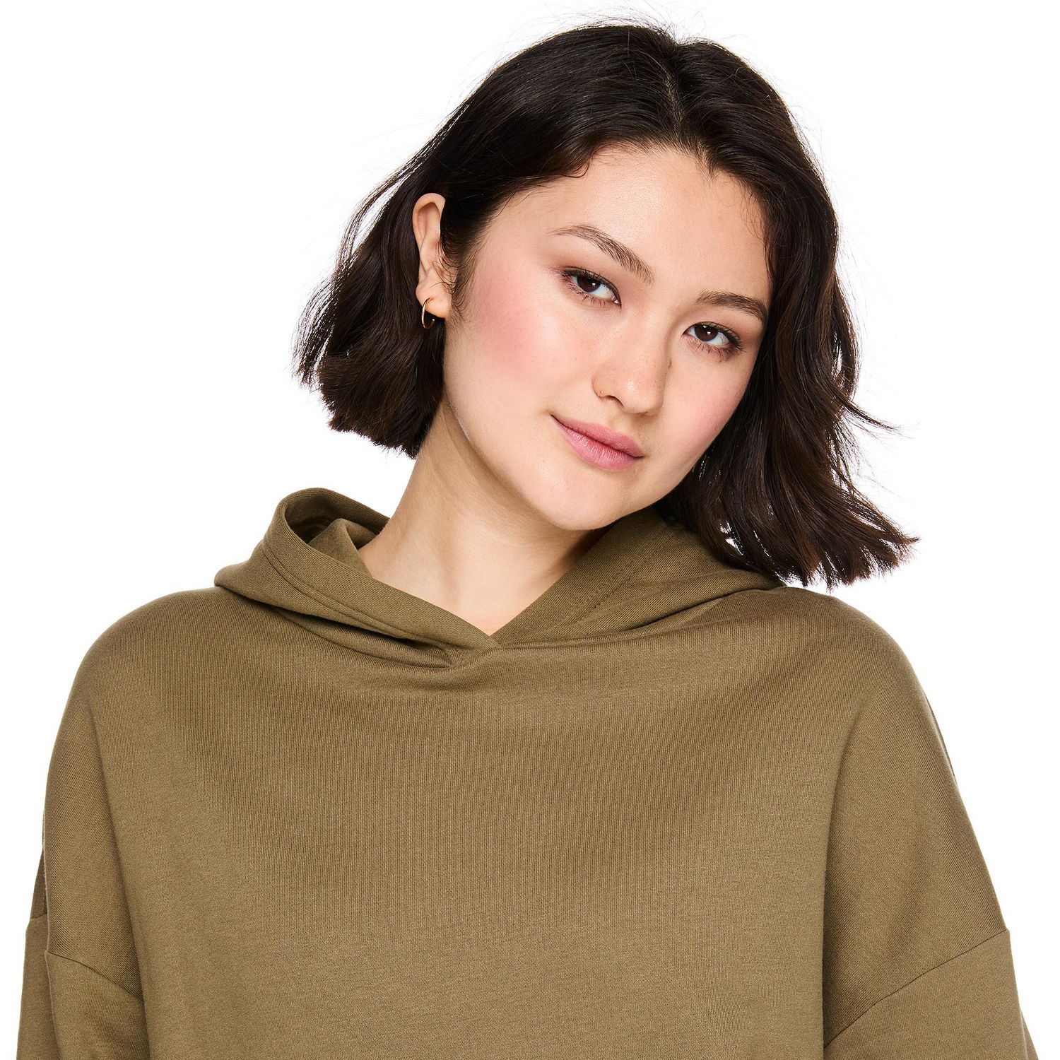 Haut à capuchon surdimensionné No Boundaries pour femmes