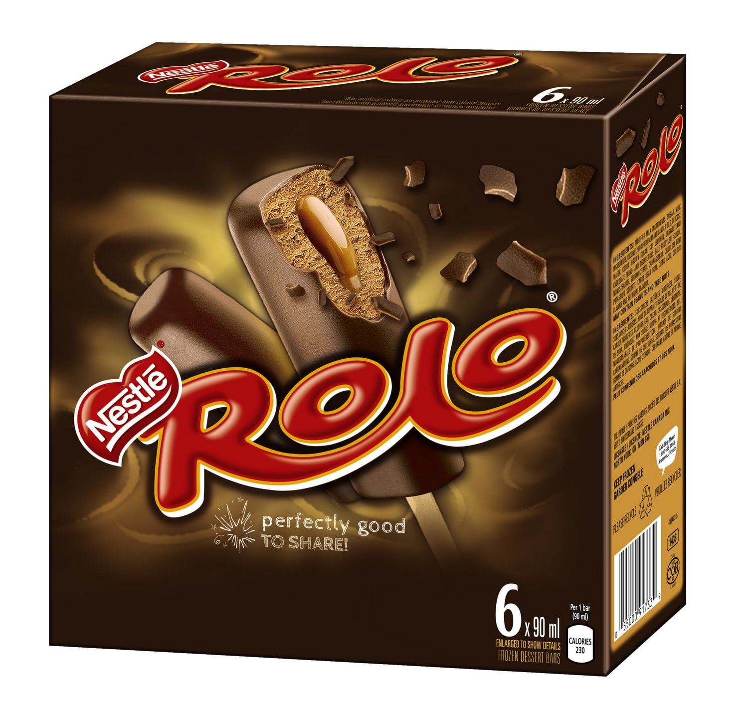 Nestle ROLO® Frozen Dessert Bars Walmart Canada