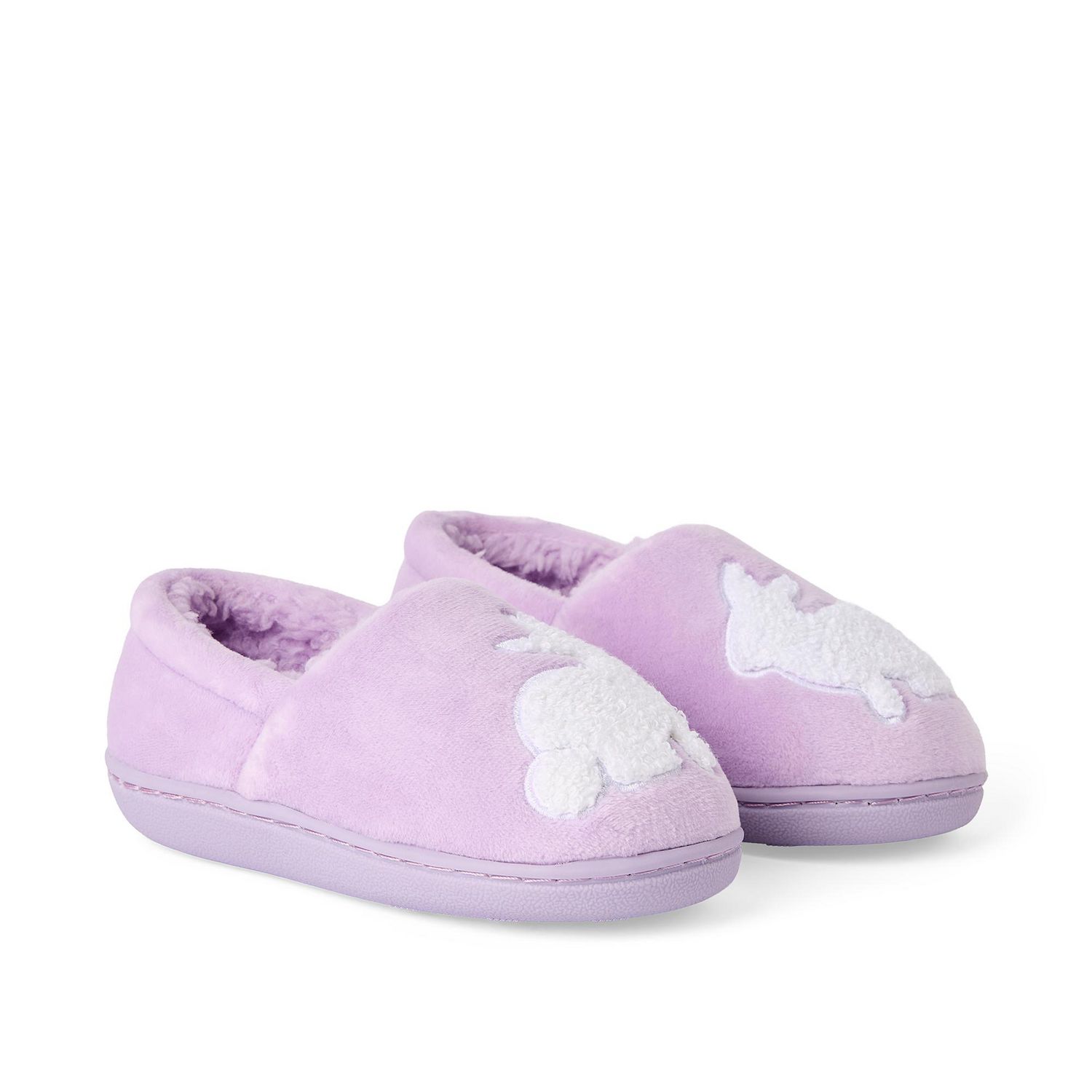 Pantoufles lapin George pour petites filles