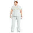thumbnail image 1 of Pyjama 2 pièces en jersey George Plus pour femmes, 1 of 6