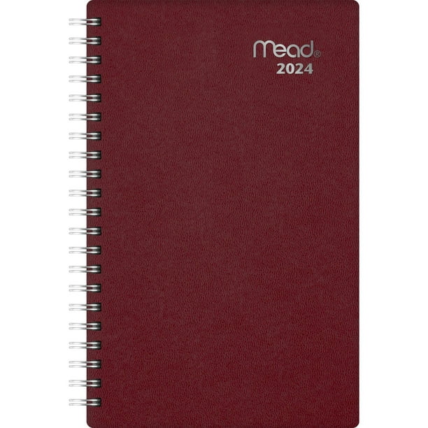 Agenda Journalier 2024 Mead, Mode, Format Moyen Agenda