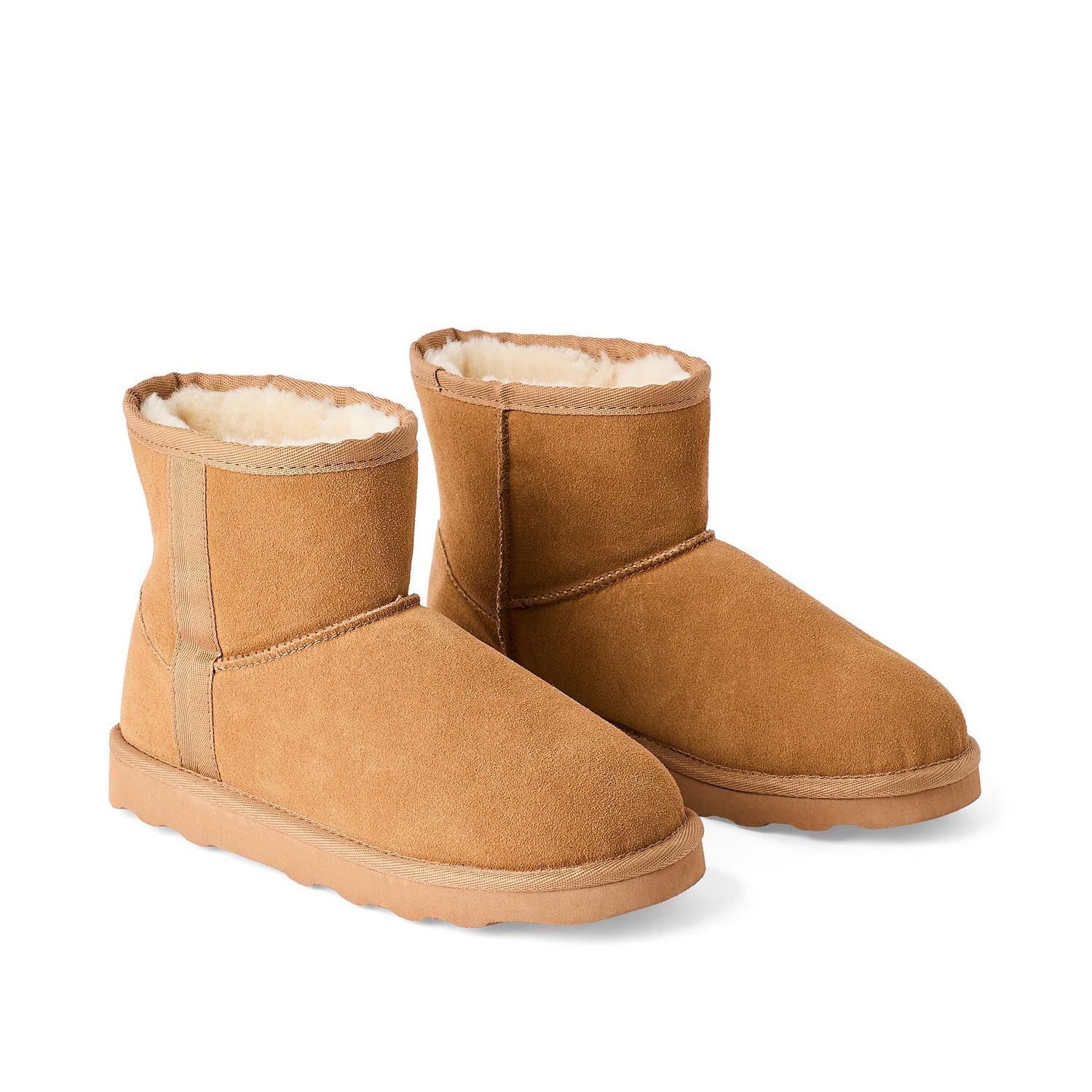Bottes en suède de vache George pour femmes
