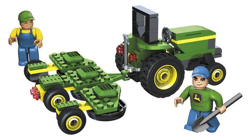 MEGA BLOKS - John Deere - Deluxe Tractor And Mower (80831