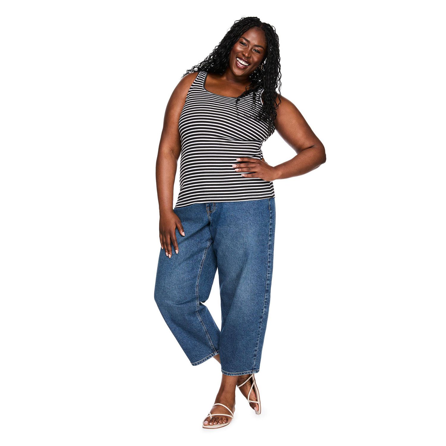 Débardeur à encolure dégagée Lane Bryant Plus pour femmes