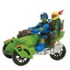 TMNT - Véhicule avec figurine - Moto 3 roues tout terrain avec figurine tortue ninja Leonardo – image 3 sur 3