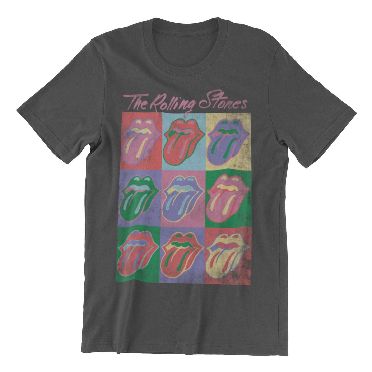 Rolling Stones Tee shirt femme. Ce t-shirt à manches courtes et col rond pour femme peut facilement être porté avec votre jean ou votre bas préféré et