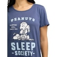 thumbnail image 4 of Peanuts Short-Sleeve Ladies Sleepshirt - Online Exclusive, 4 of 7