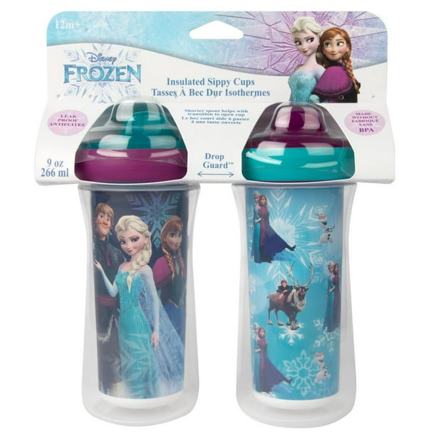 Frozen Insulated 266mL Sippy Cup 2 Pack